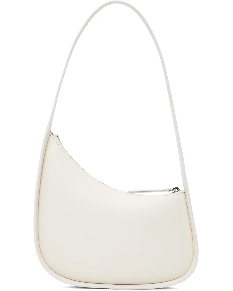 The Row Off-White Half Moon Bag Nivpd