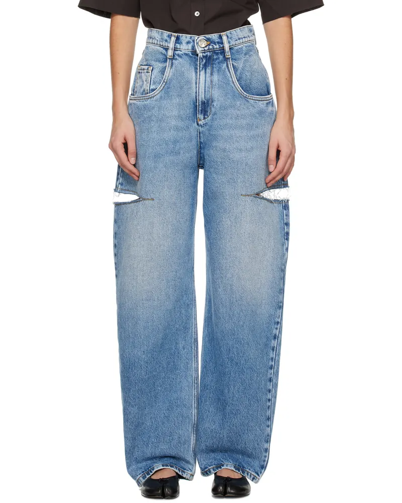 Maison Margiela Blue Slash Jeans 470