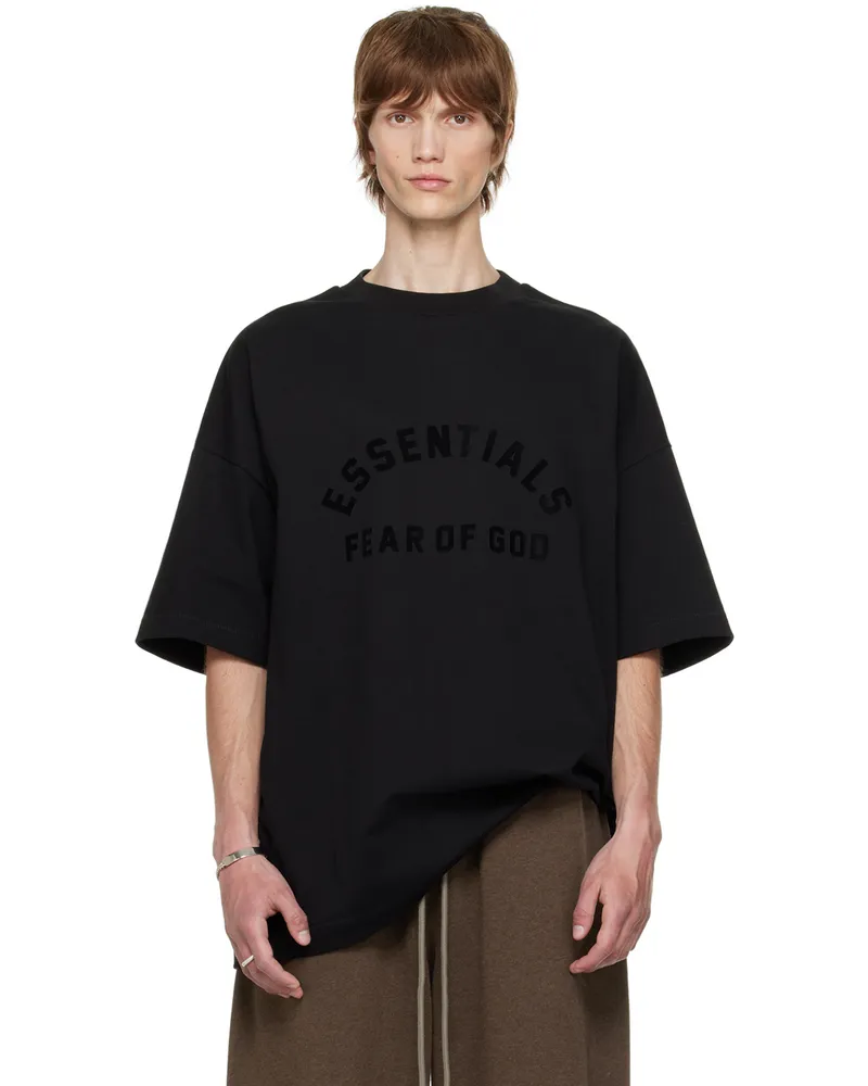 Fear of God Black Bonded T-Shirt Black
