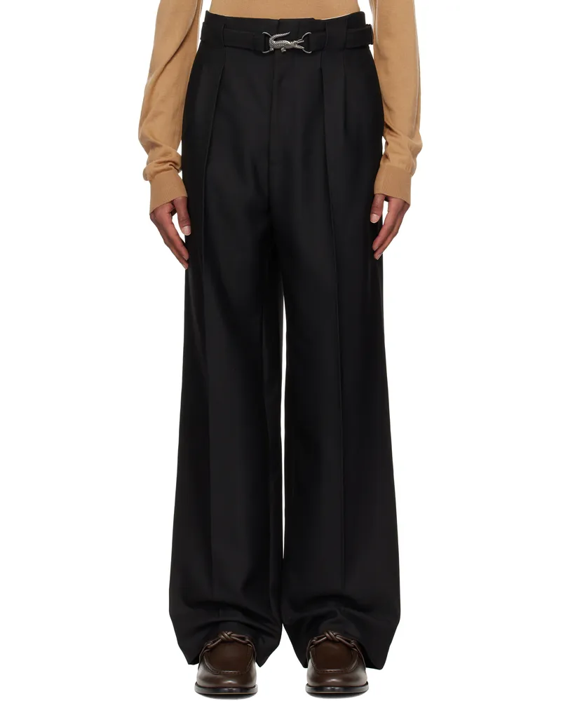 Lacoste Black Fitted Trousers 031