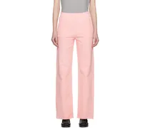 Pink Elasticized Lounge Pants