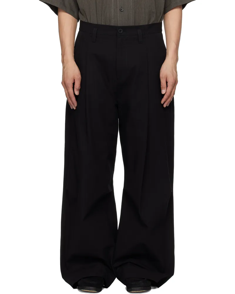 Toogood Black 'The Potter' Trousers Flint