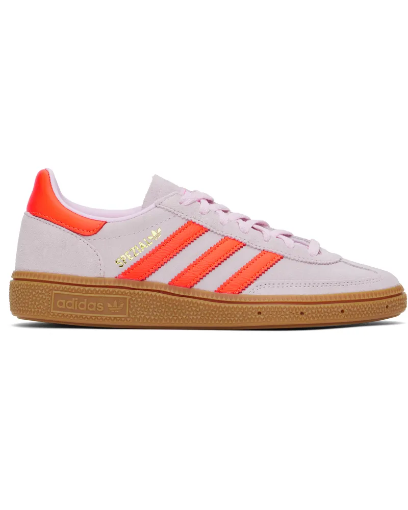 adidas Pink & Orange Handball Spezial Sneakers Clear