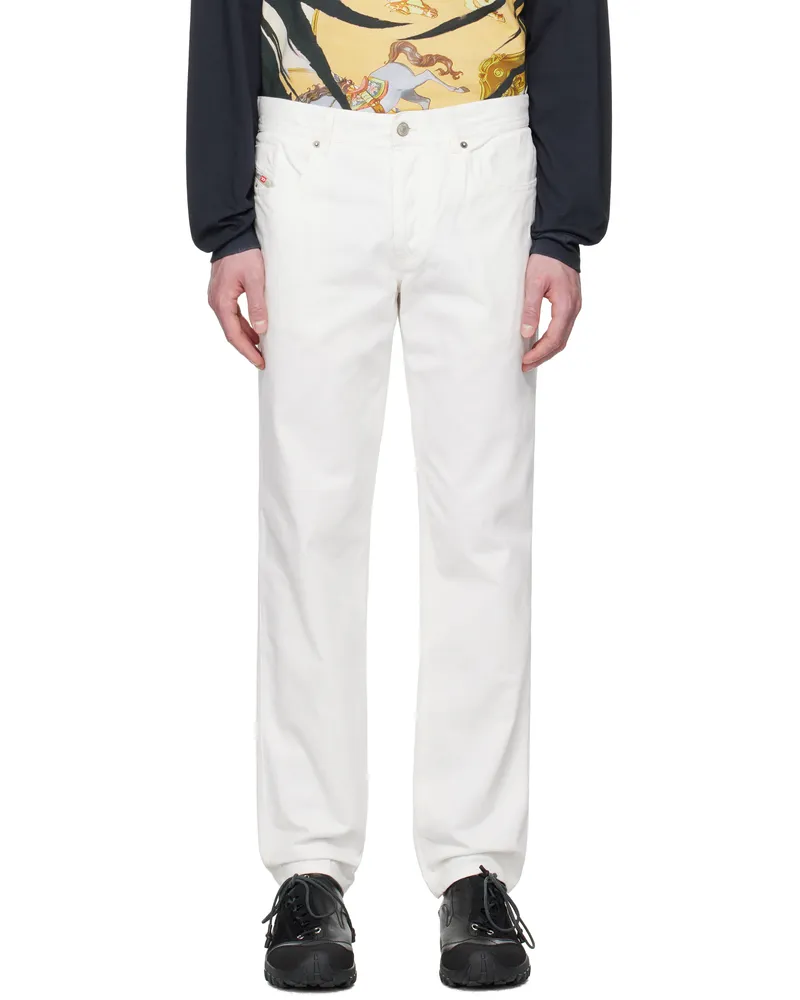 Diesel White P-Definitive Jeans 129