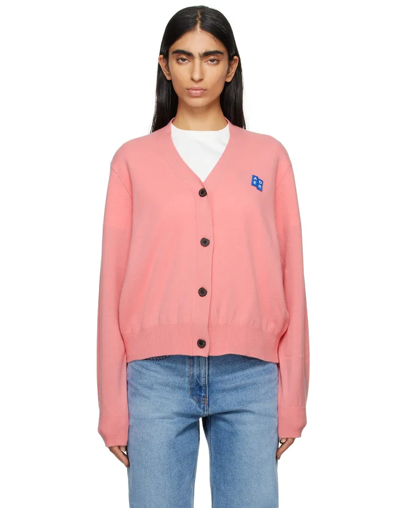 Adererror Pink TRS Tag 01 Cardigan Pink