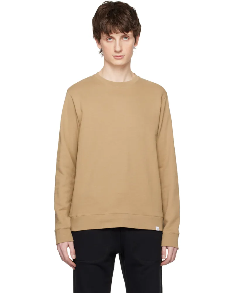 Norse Projects Khaki Vagn Sweatshirt Utility