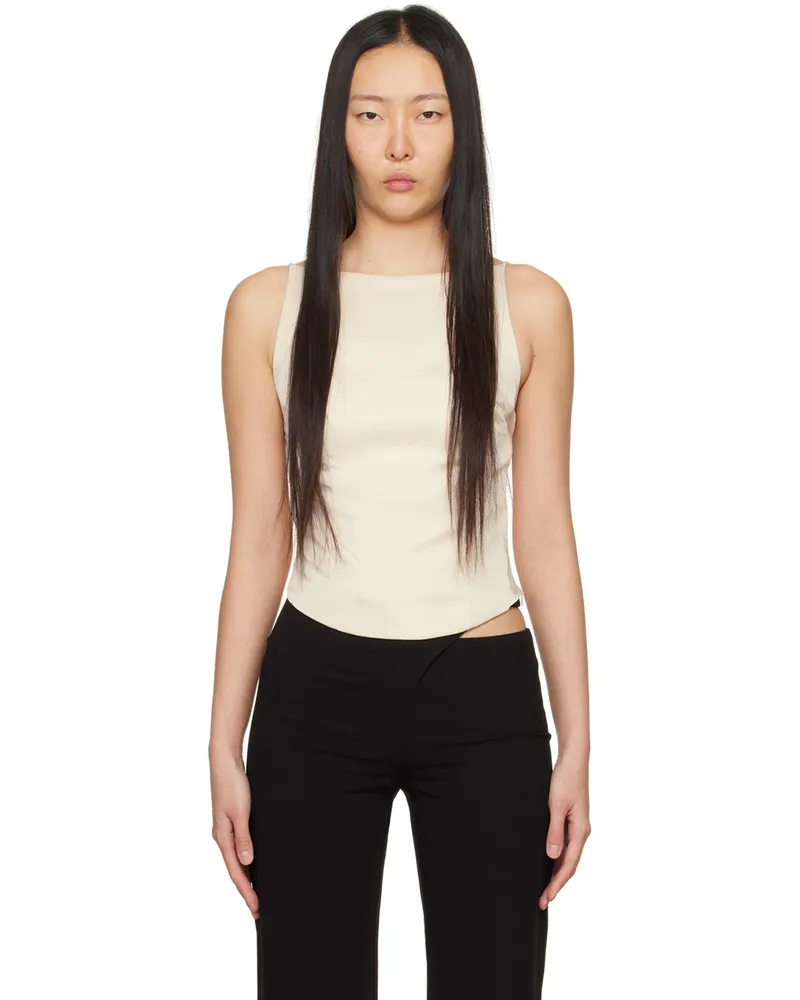 bec & bridge Beige Jones Tank Top Vanilla