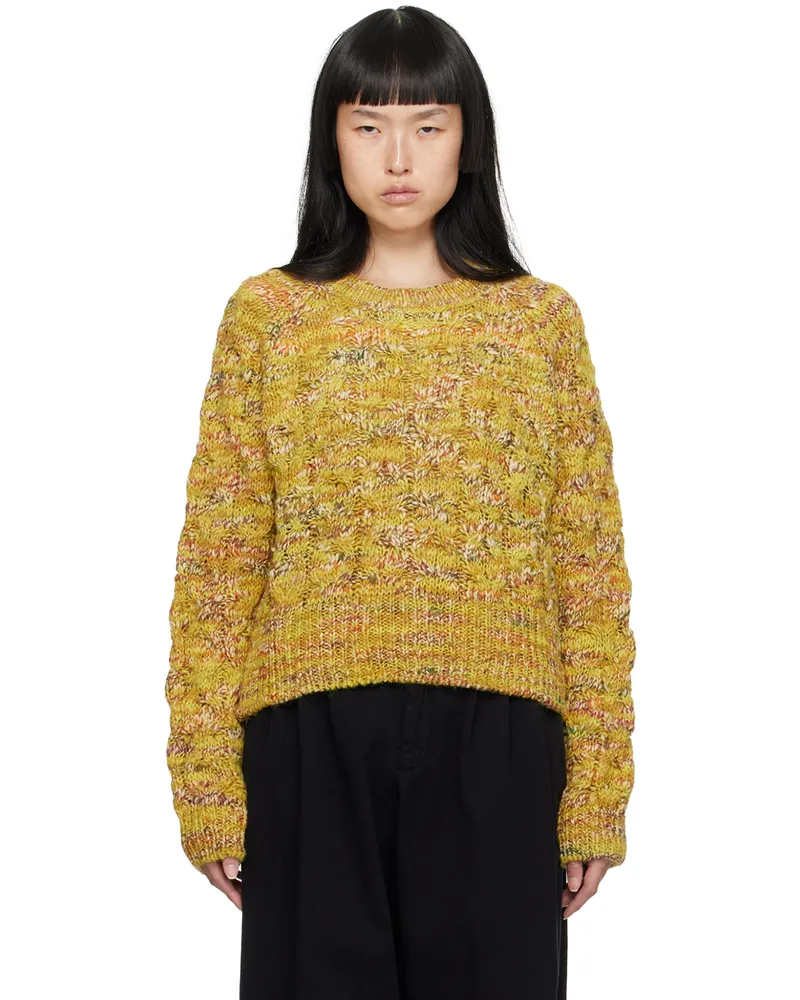YMC Yellow Pez Sweater 70-yellow