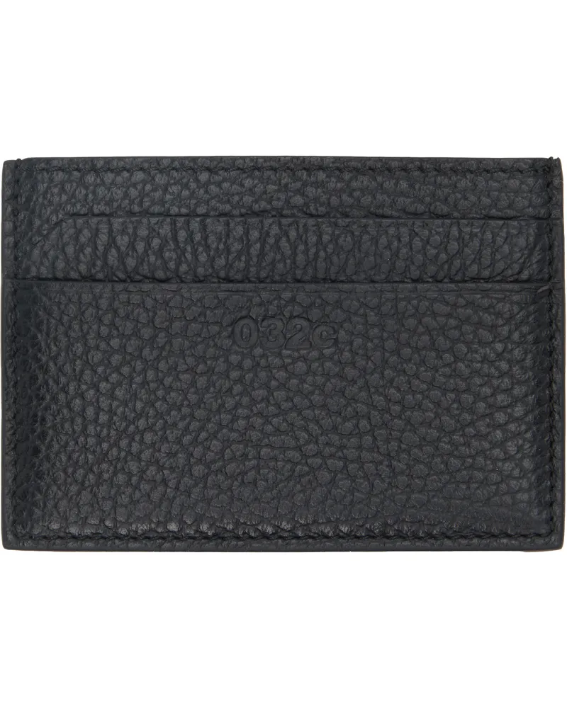 032c Black Classic Card Holder Black