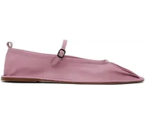 Pink Dansa Mary Jane Ballerina Flats