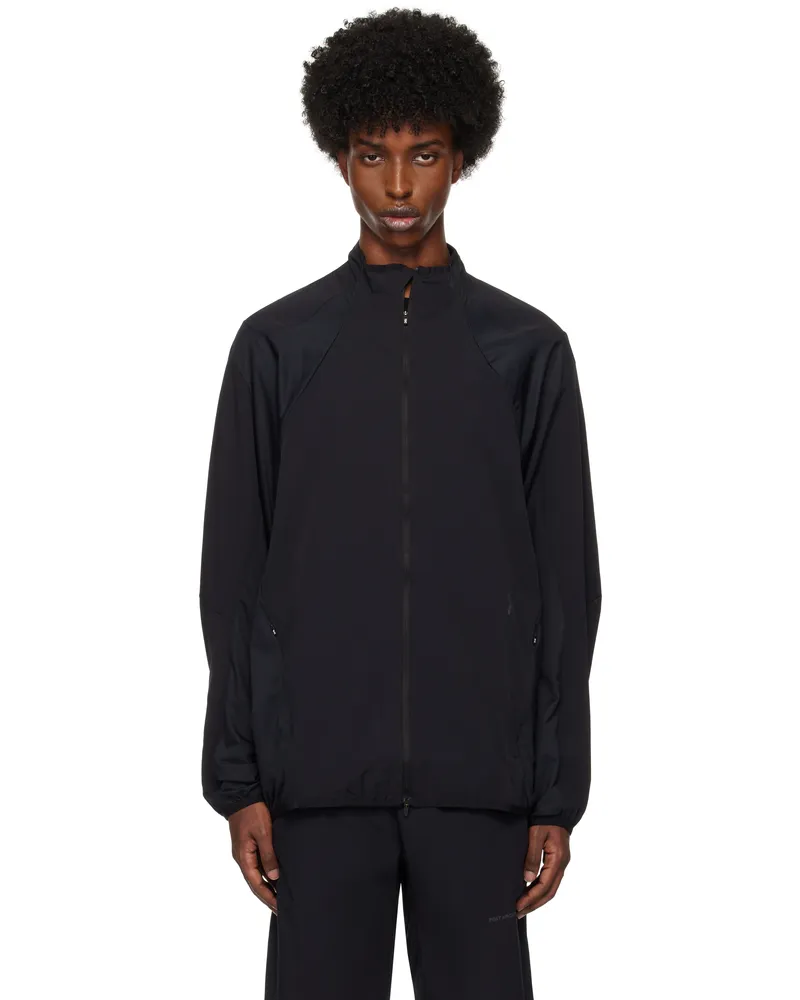 Post Archive Faction Black On Edition Breaker Jacket Black