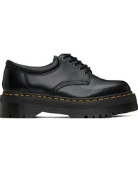 Dr.Martens Black 8053 Leather Platform Oxfords Black