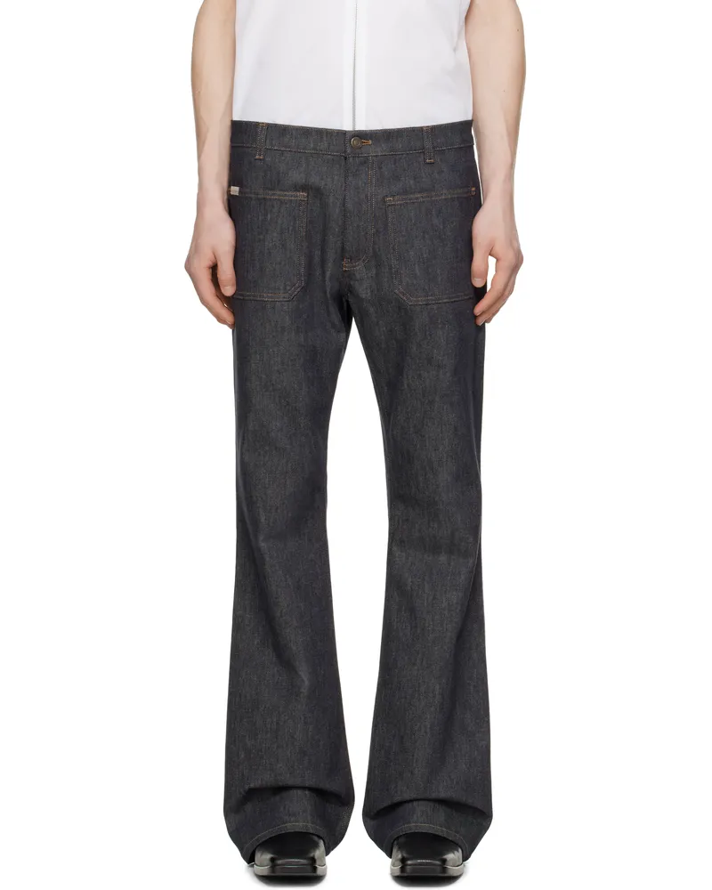 Courrèges Gray Bootcut Jeans 9011