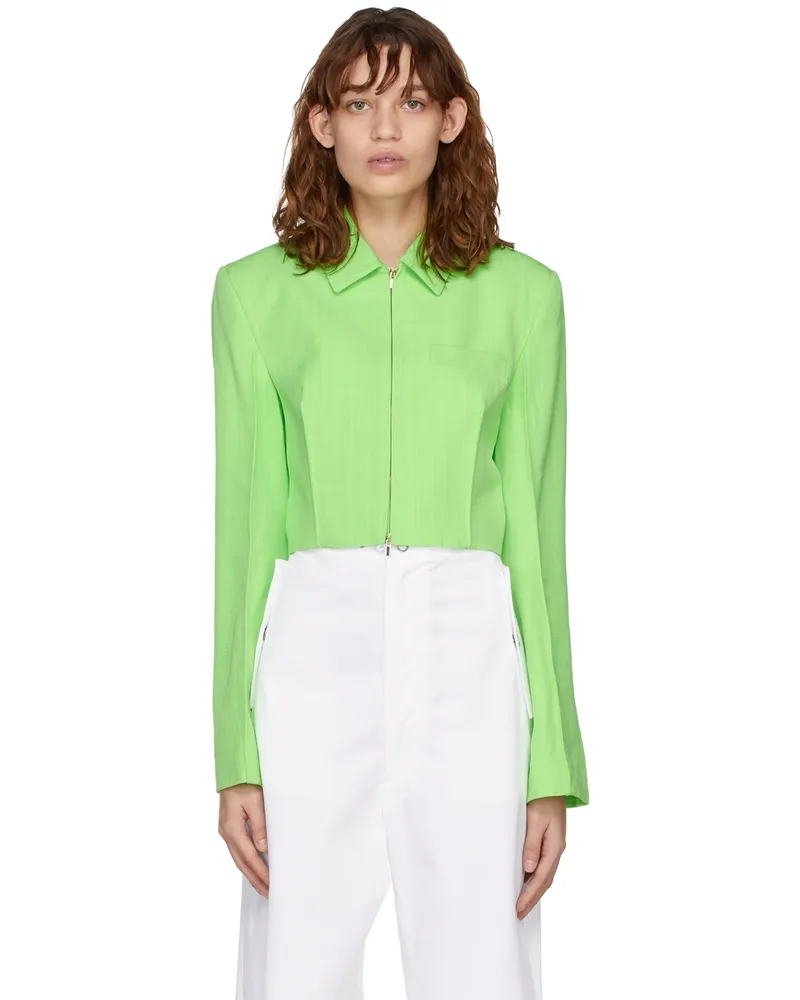 Jacquemus Green Le Splash 'La Veste Limao' Jacket 550