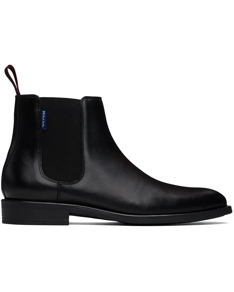 Paul Smith Black Leather Cedric Boots 79