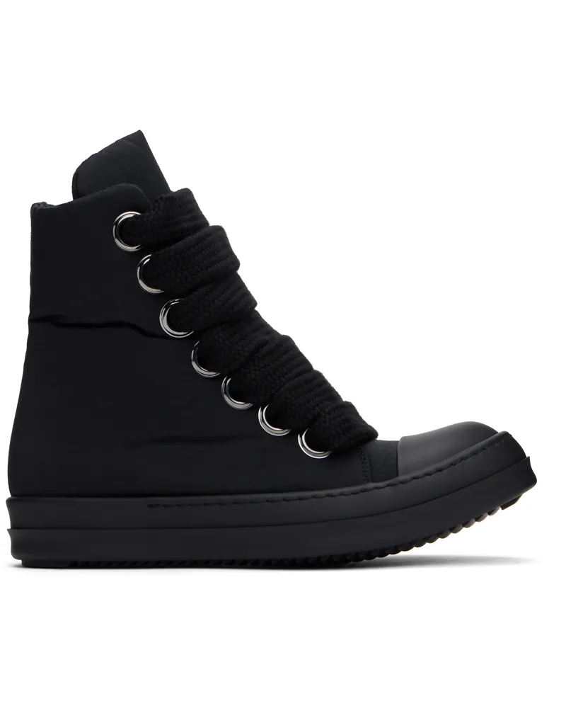 DRKSHDW by Rick Owens Black Hollywood Jumbo Lace Puffer Sneaks Sneakers 09all