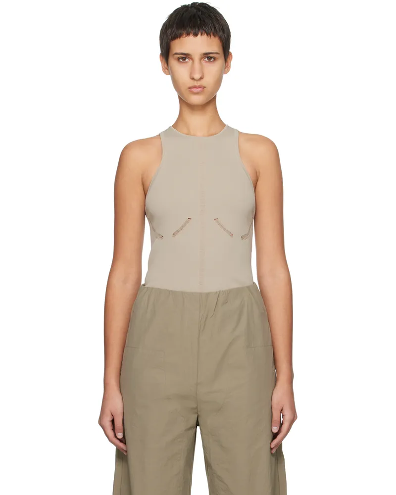 Paris Georgia Green Mia Tank Top Clay