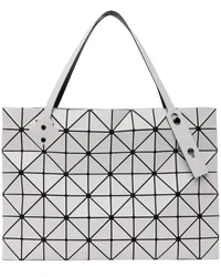 Issey Miyake Gray Small Rock Matte Bag Lt.