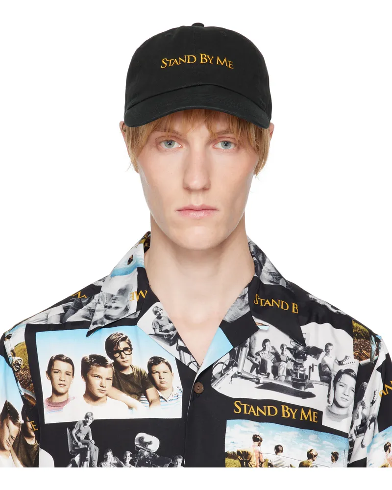 Wacko Maria Black 'Stand By Me' Cap Black
