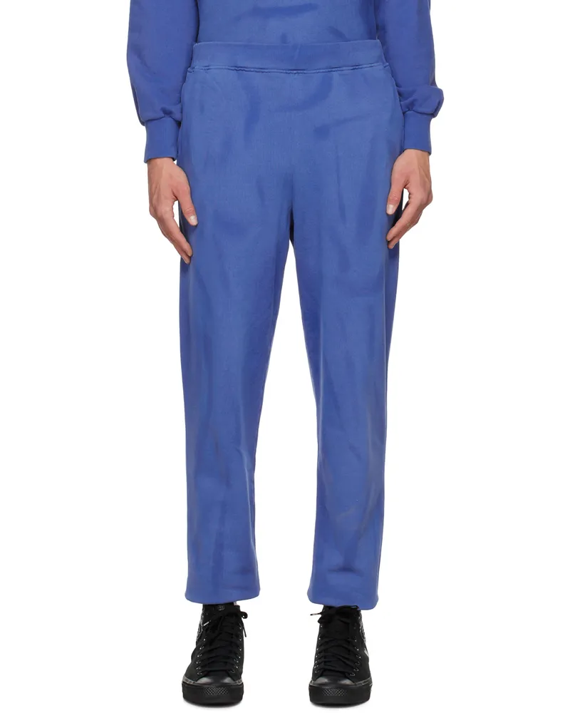 Aries Blue Temple Lounge Pants Blue