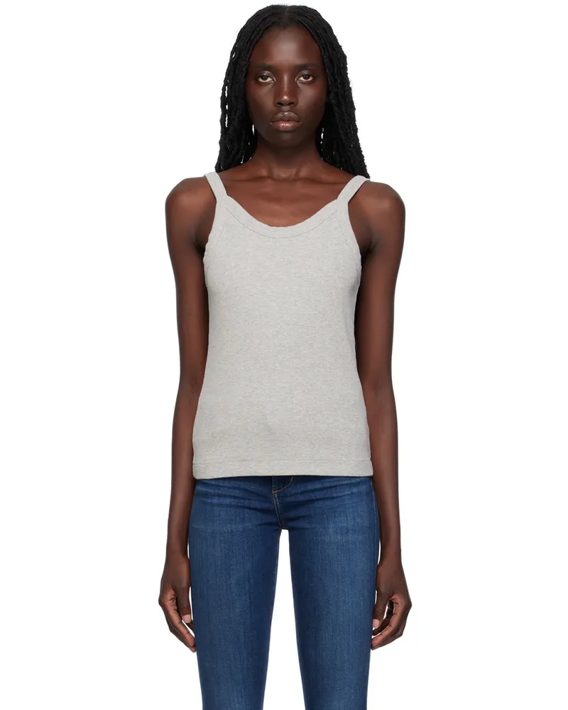 Citizens of humanity Gray Katia Tank Top Heather