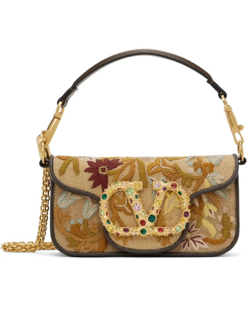 Valentino Garavani Multicolor Locò Small Shoulder Bag Qx8