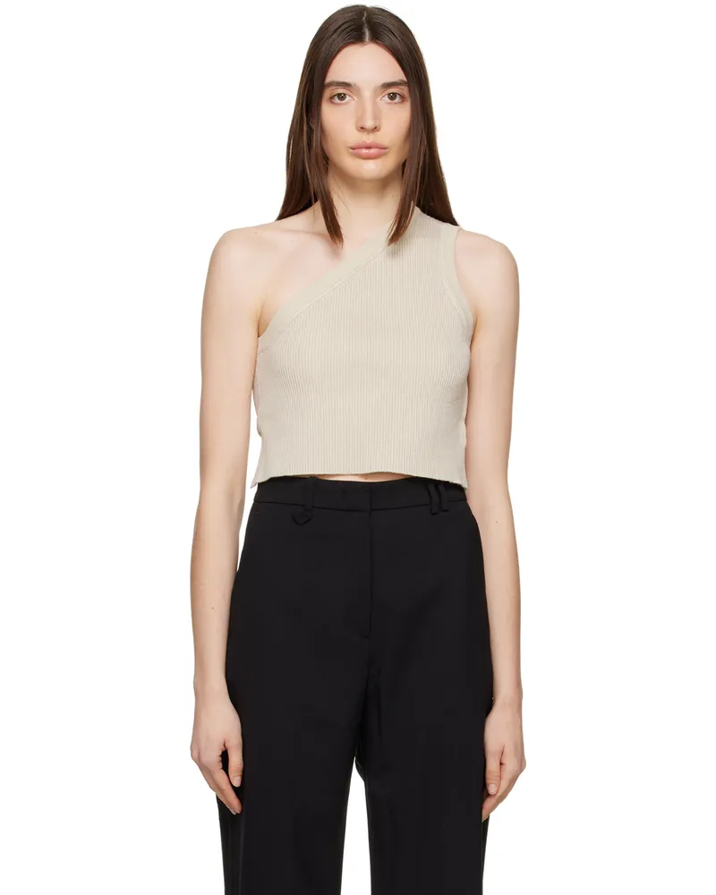 Jacquemus Off-White 'La Maille Ascu' Tank Top 110