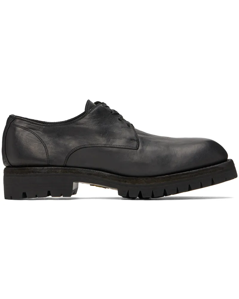 GUIDI Black 792V Derbys Blkt