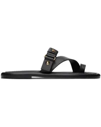 Giuseppe Zanotti Black Taanguy Sandals Nappa