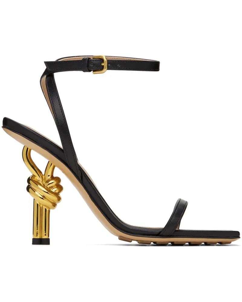 Bottega Veneta Black Knot Sandals 1000