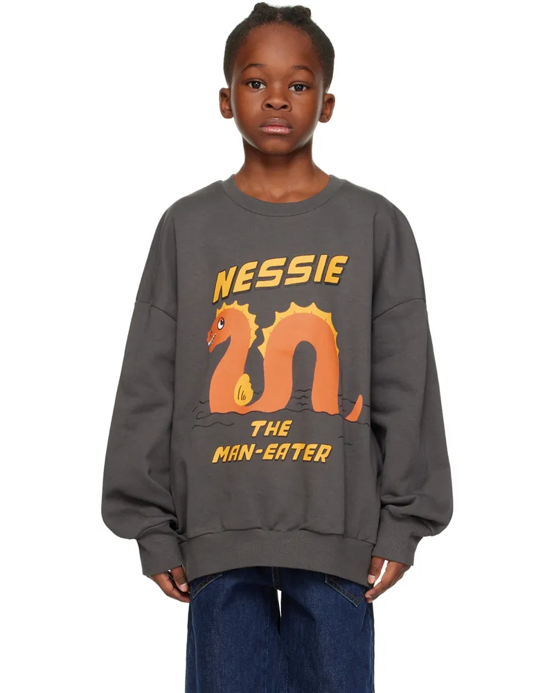 Mini Rodini Kids Black 'Nessie' Sweatshirt 99