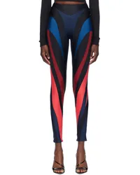 Thierry Mugler Multicolor Spiral Leggings Mmultic