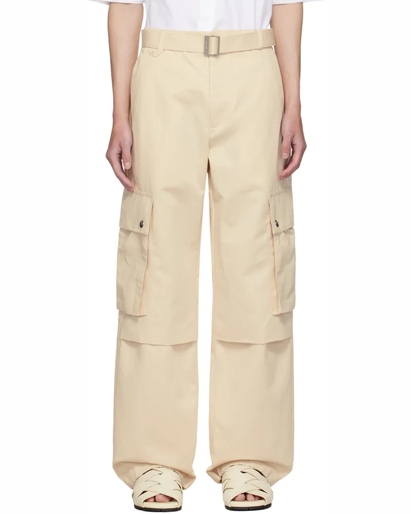 Jacquemus Beige La Casa 'Le cargo' Cargo Pants 150