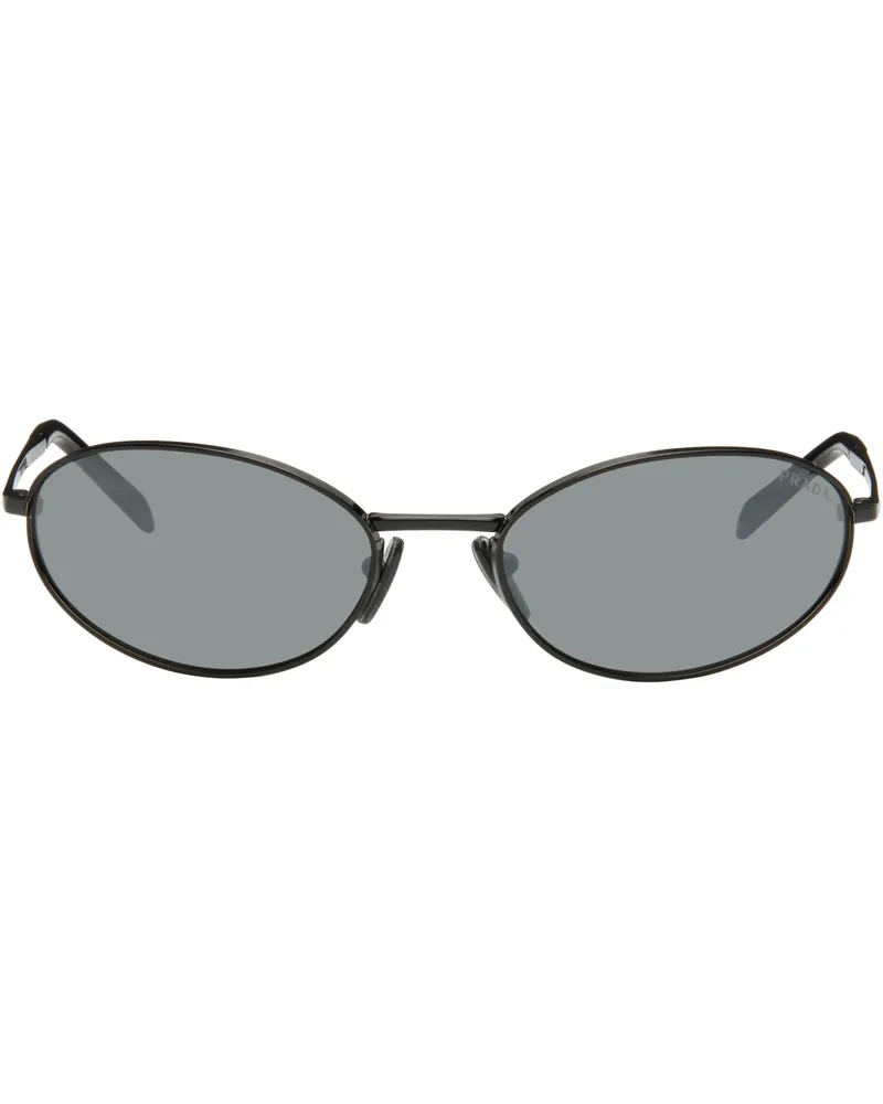 Prada Black 'Prada' Logo Sunglasses 1ab60g