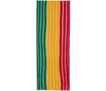 SSENSE Exclusive Multicolor Plated Ribbed Scarf