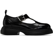Black Everyday Buckle Mary Jane Loafers