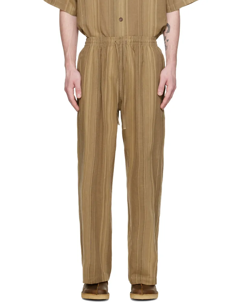 XENIA TELUNTS Brown Restful Trousers Brown