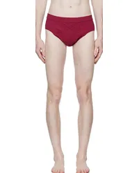 Rick Owens Pink Penta Swim Briefs Fuchsia