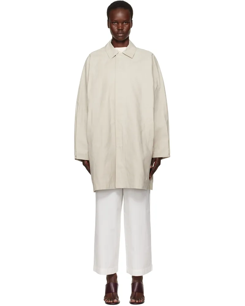 Baserange Beige Even Long Coat Clay