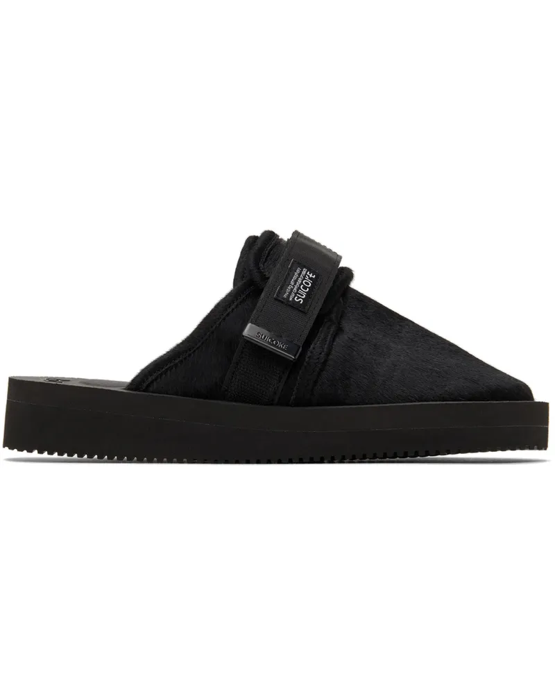 SUICOKE ZAVO-VHL Sandals Black