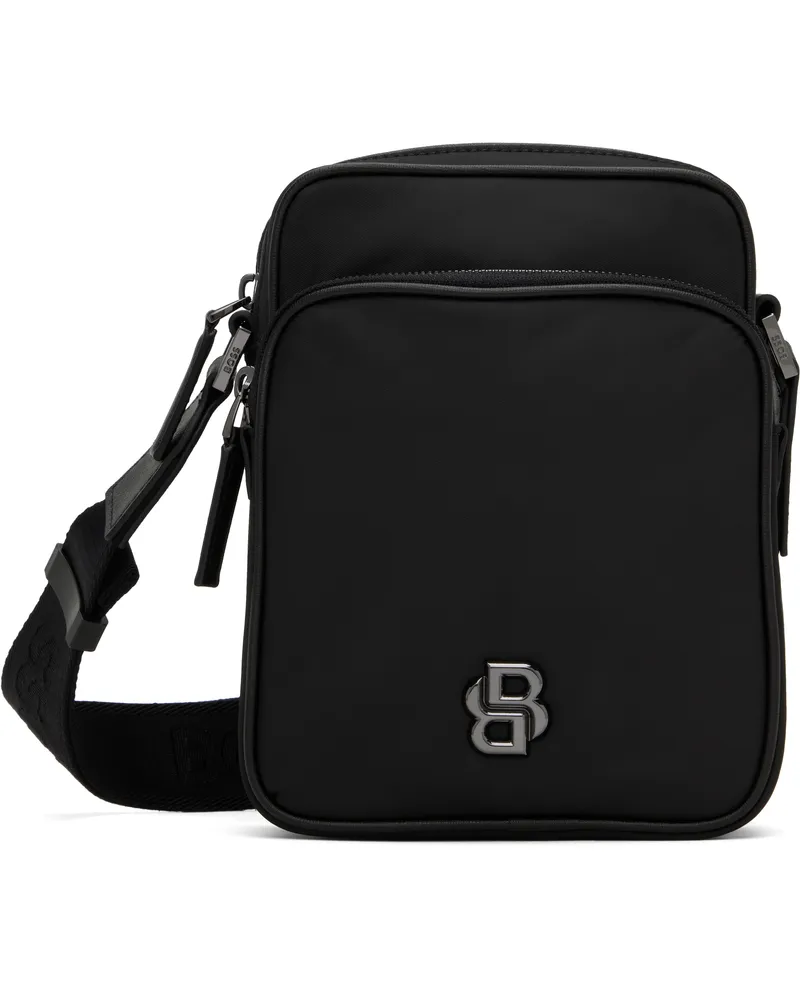 HUGO BOSS Black Monogram Bag 001-black
