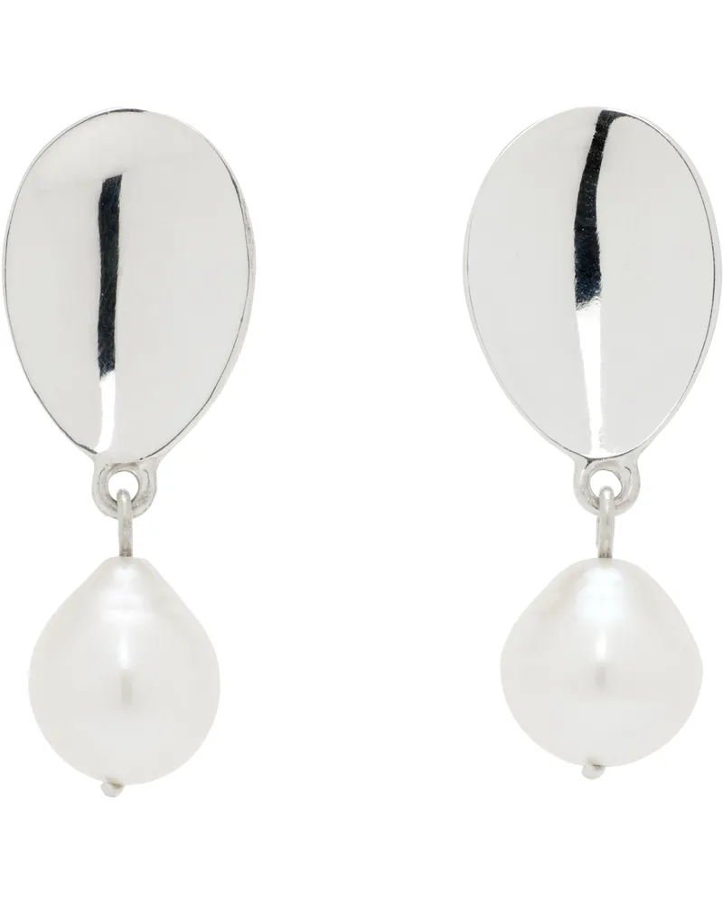 Sophie Buhai Everyday Pearl Drop Earrings Sterling