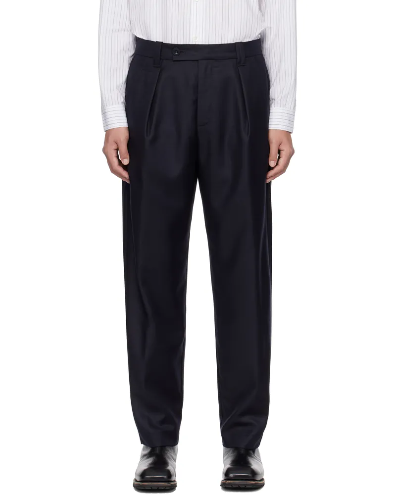 A.P.C. Navy Renato Trousers Iak