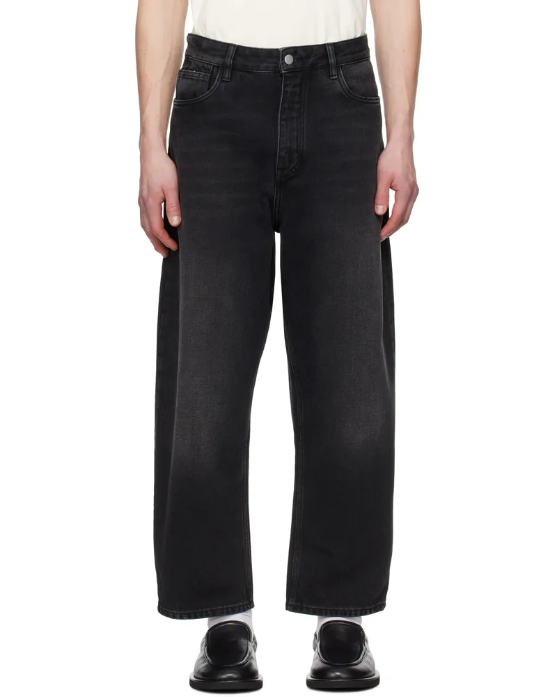 Studio Nicholson Black Land Jeans Washed