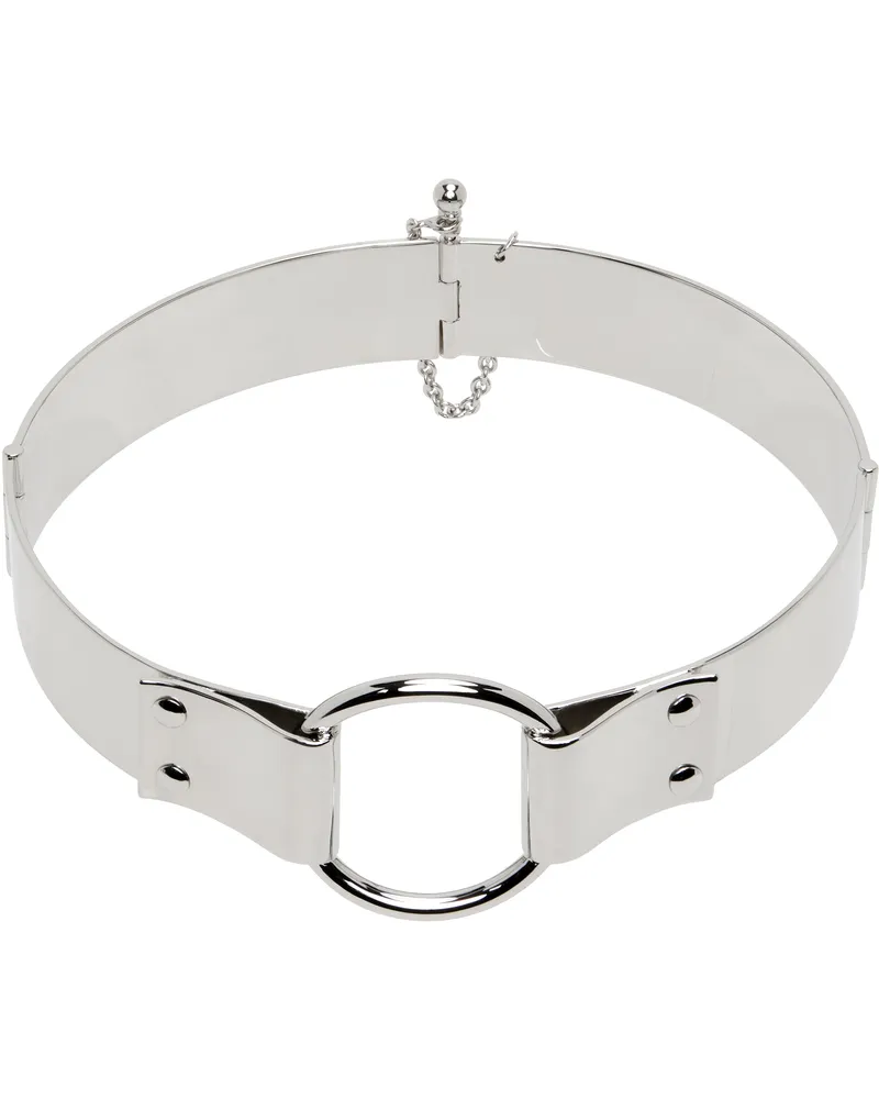 032c Ring Choker Silver