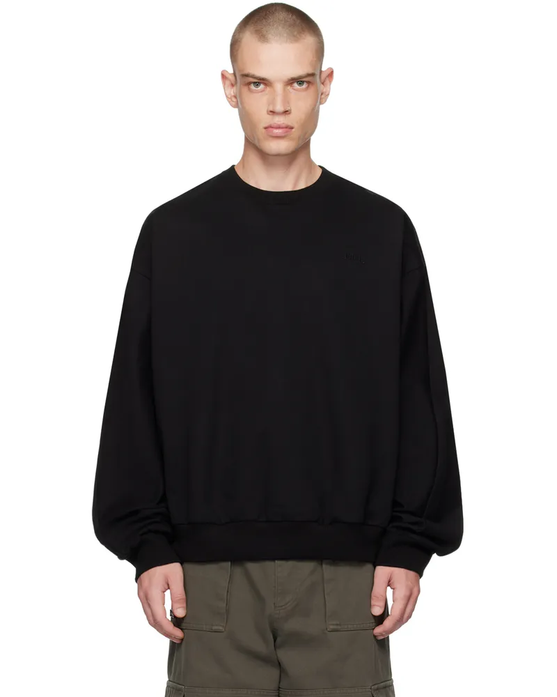 JUUN.J Black Crewneck Sweatshirt 5
