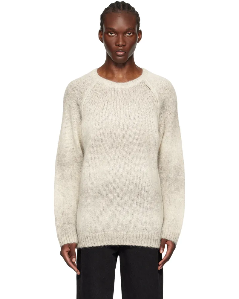 A.P.C. Beige Tame Impala Edition Mavericks Sweater Paa