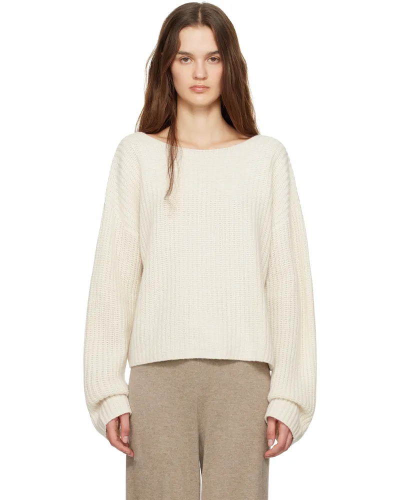 Lisa Yang Off-White Kajsa Sweater Cr