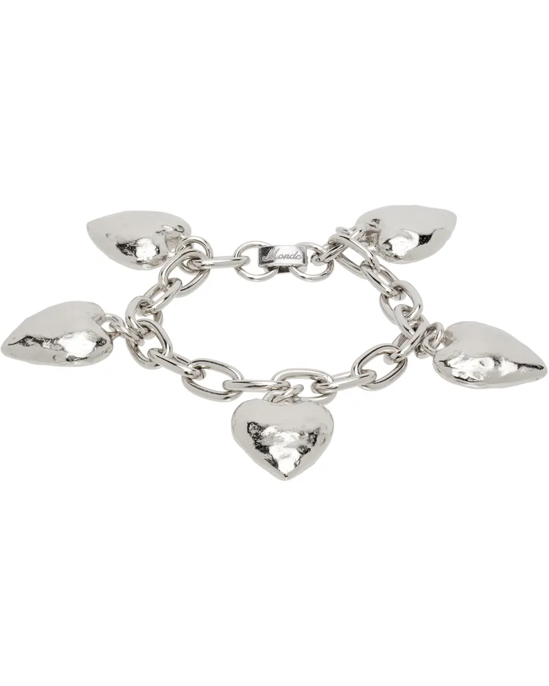 MONDO MONDO Heart Burn Bracelet White