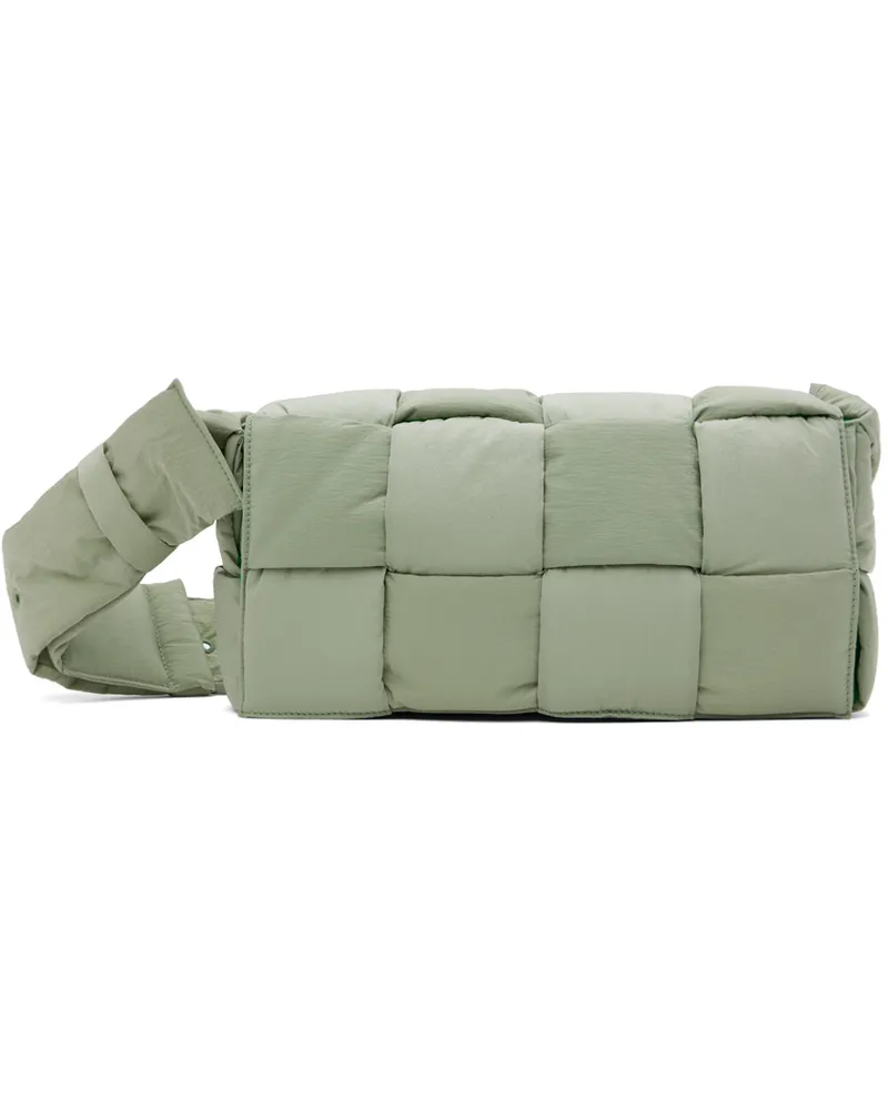 Bottega Veneta Green Padded Tech Cassette Bag 3469